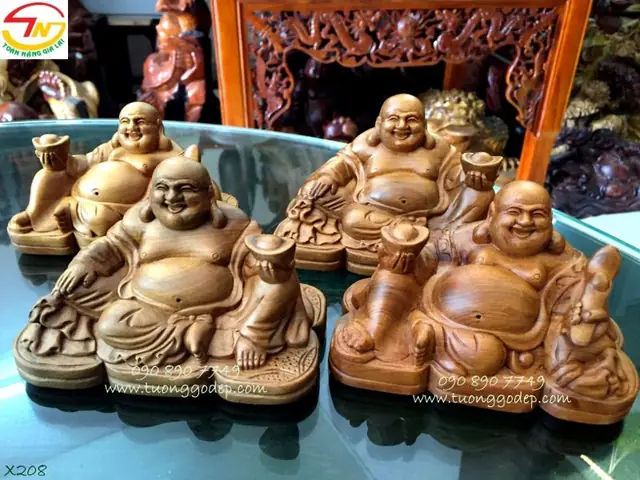 Tượng Gỗ Để Xe Ô Tô