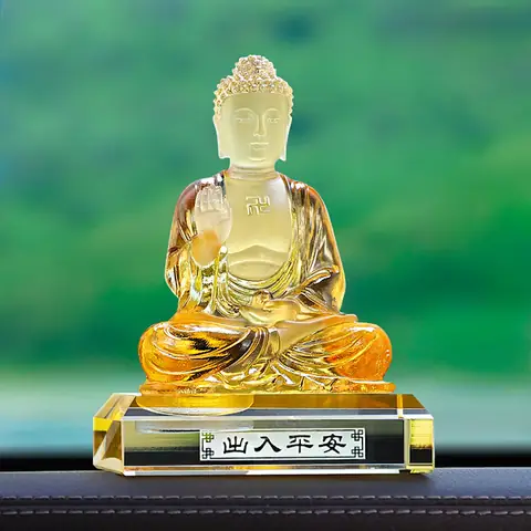 Tượng Phật A Di Đà Để Xe Ô Tô