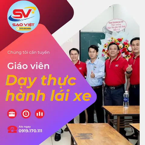 Tuyển Giáo Viên Dạy Lái Xe Ô Tô