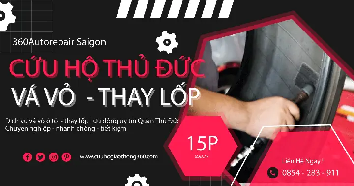 Vá Xe Ô Tô Thủ Đức