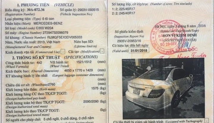 Xe Ô Tô Hết Hạn Lưu Hành