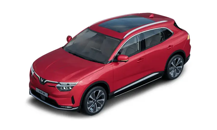 Xe Ô Tô Thể Thao Điện Trắng Đỏ
